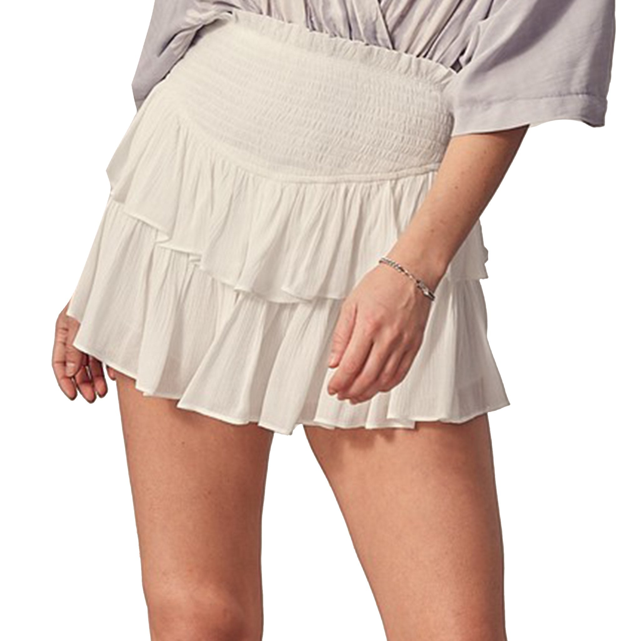 Ruffle Mini Skort - Denny's