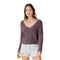 Vneck Mineral Wash Sweater - Denny's