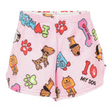 I Love Dogs Fuzzy Short 7/14 - Denny's