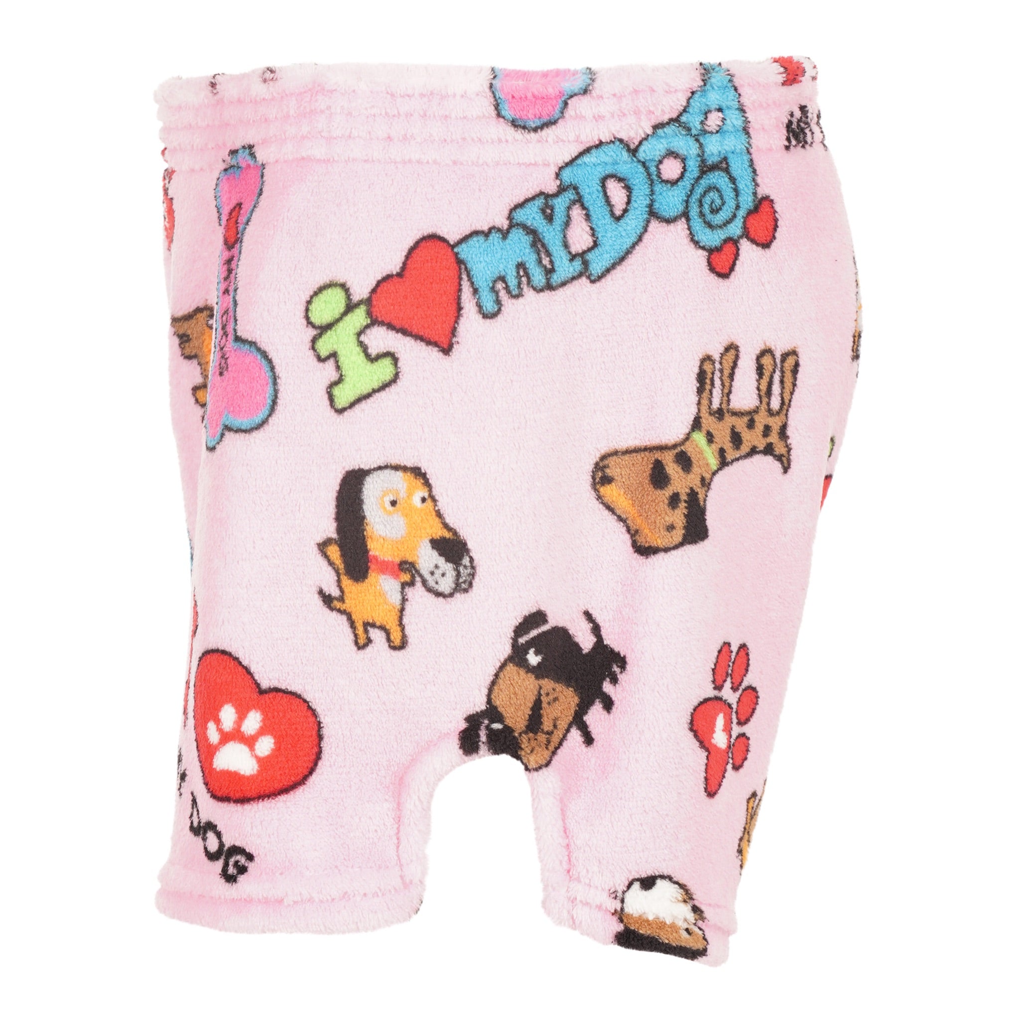I Love Dogs Fuzzy Short 7/14 - Denny's