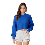 Crop Crew Sweater - Denny's