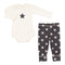 2pc Onsie with Navy Star & Navy Pant with White Stars Set - Denny's