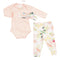 3pc Spring Floral Onesie Pant & Headband Take Home Set - Denny's
