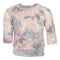Pink & Blue Tie Dye Waffle Sweatshirt - Denny's