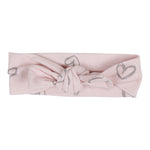 Pink & Grey Heart Headband - Denny's
