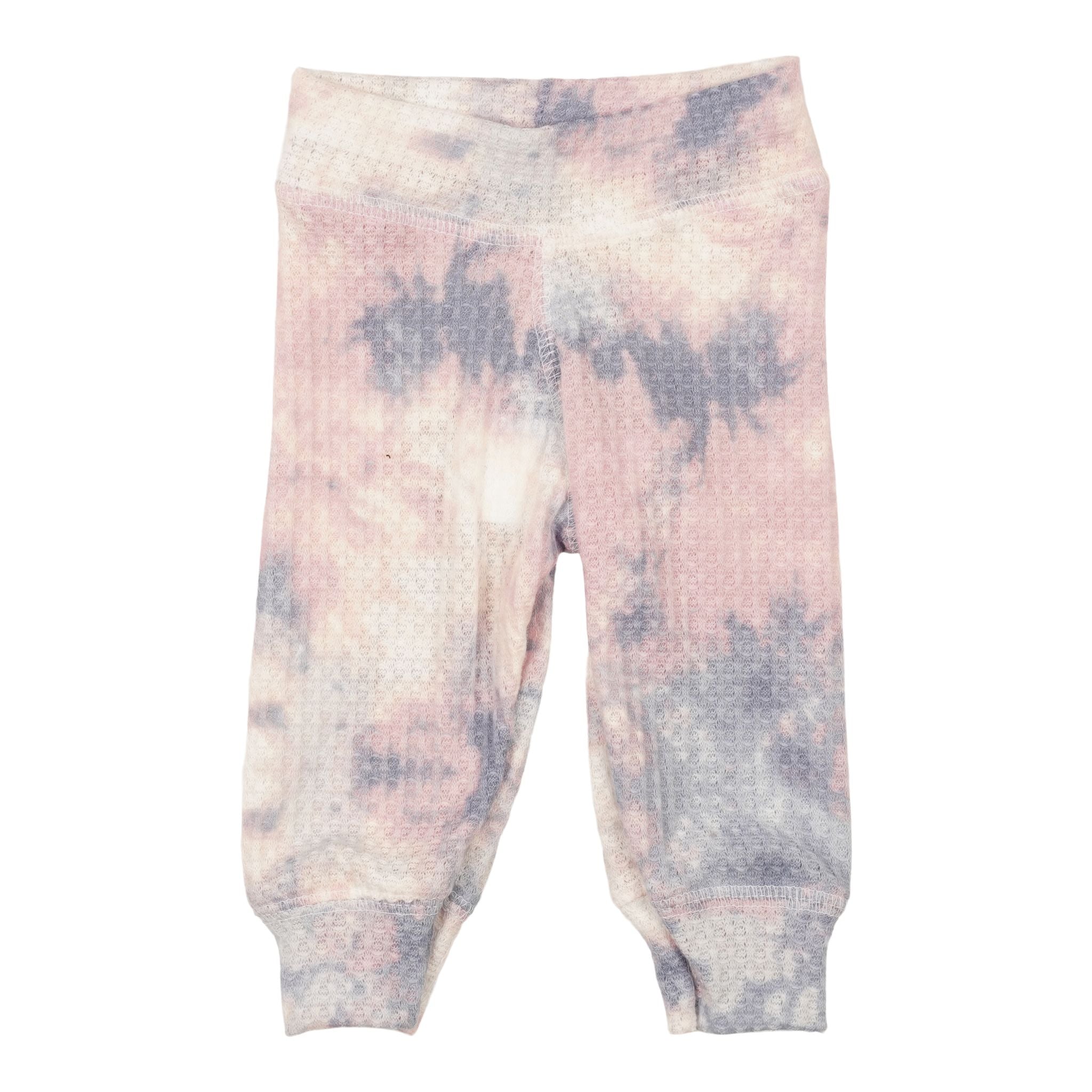 Pink & Blue Waffle Tie Dye Sweatpant - Denny's
