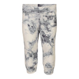 Navy & Blue Tie Dye Waffle Sweatpant - Denny's