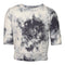 Navy & Blue Tie Dye Waffle Sweatshirt - Denny's