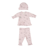 3 Piece Pink & Grey Heart Take Home Set - Denny's