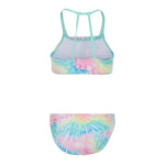 2pc Neon Pastel Tie Dye Bikini - Denny's