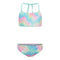 2pc Neon Pastel Tie Dye Bikini - Denny's