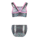 2pc Mermaid Scale Foil Bikini - Denny's