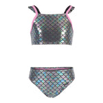 2pc Mermaid Scale Foil Bikini - Denny's