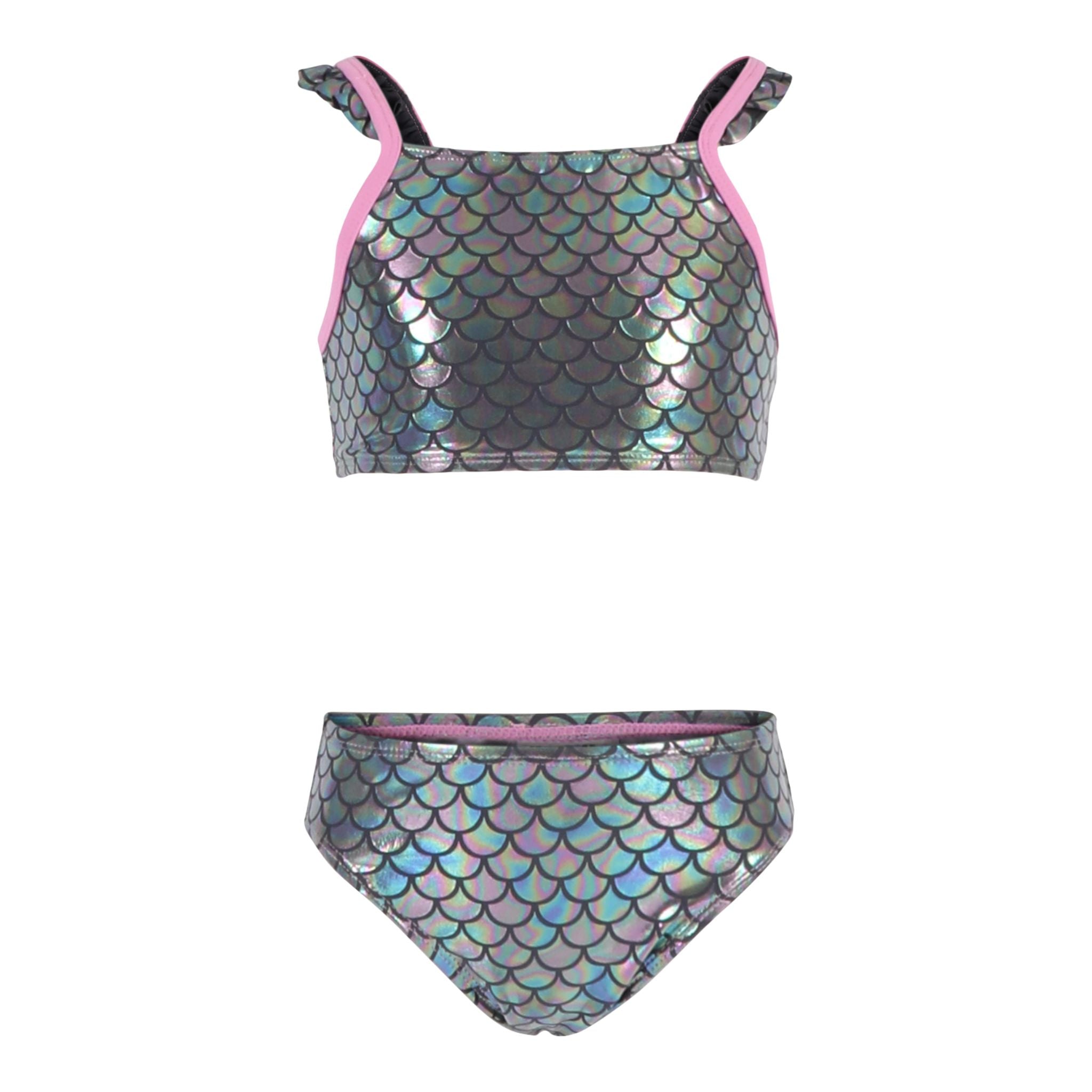 2pc Mermaid Scale Foil Bikini - Denny's