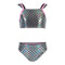 2pc Mermaid Scale Foil Bikini - Denny's
