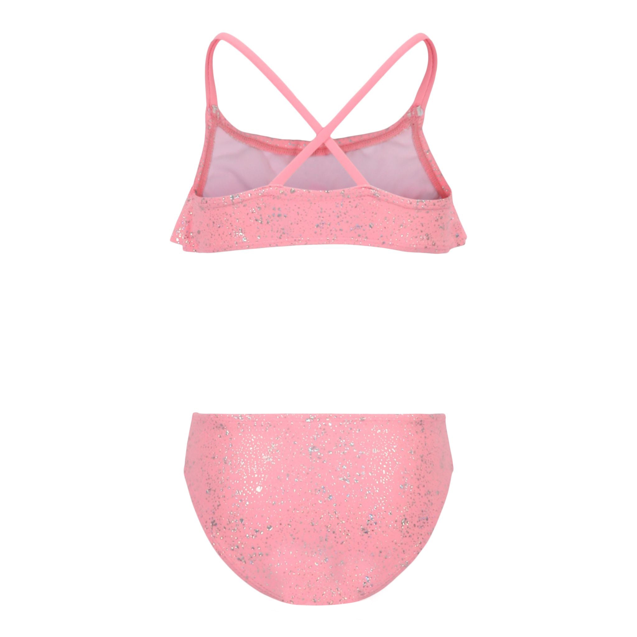 2pc Flutter Top Foil Bikini - Denny's