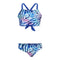 2pc Tie Dye Bright Burst Bikini - Denny's