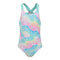 1pc Neon Pastel Tie Dye Bathing Suit - Denny's