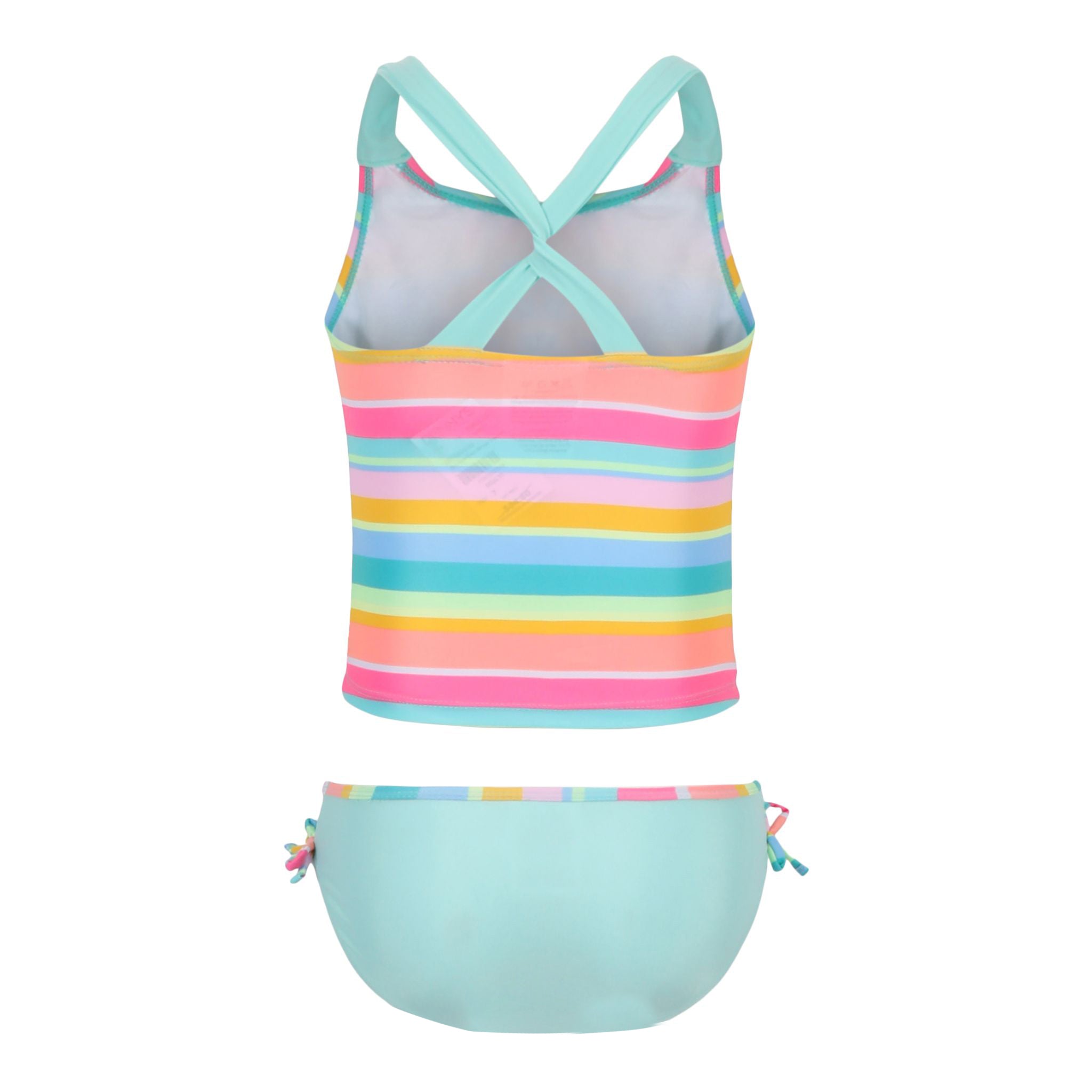 2pc Sparkled Stripe Tankini - Denny's