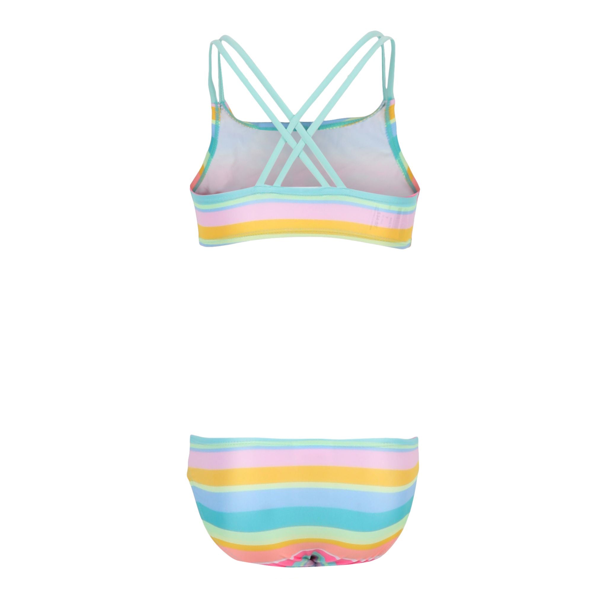 2pc Sparkled Stripe Bikini - Denny's