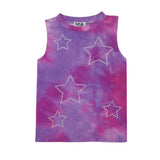 Nail Head Star Tye Dye Tank - Denny's