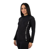 Solid Zipper Rash Guard - Denny's