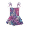 Smocked Leopard Romper - Denny's