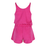 Silver Stars Terry Romper - Denny's