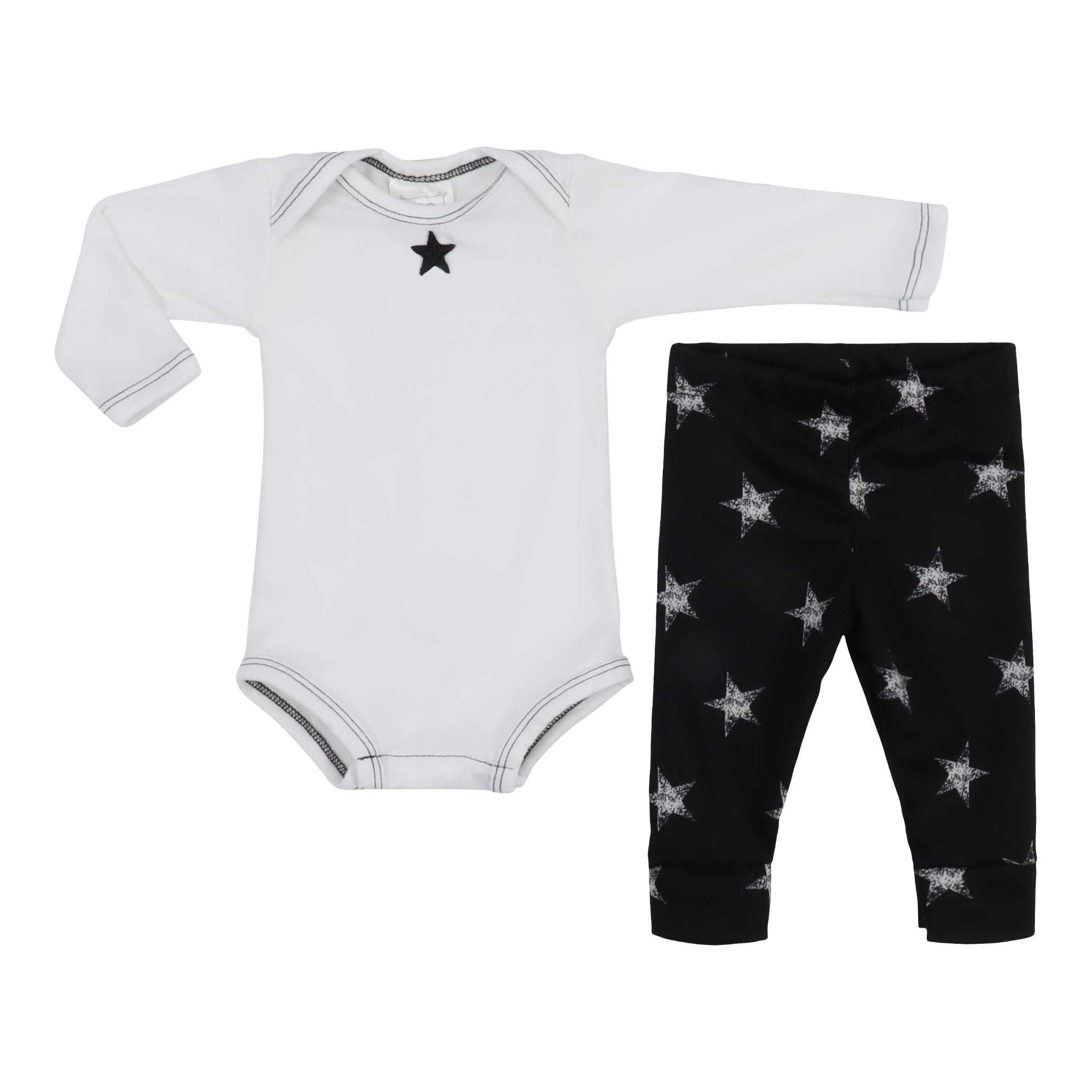 2pc Star Onesie Set - Denny's