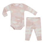 2pc Pink Camo Onesie Set - Denny's