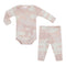 2pc Pink Camo Onesie Set - Denny's