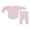 2pc Rib Pink & Grey Splatt Set - Denny's