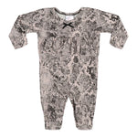 Snake Skin Gathered Front Coverall - Denny's