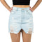 Distressed Mini Skirt - Denny's