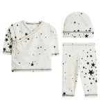 3pc Star Blue Splatt Kimono Set - Denny's