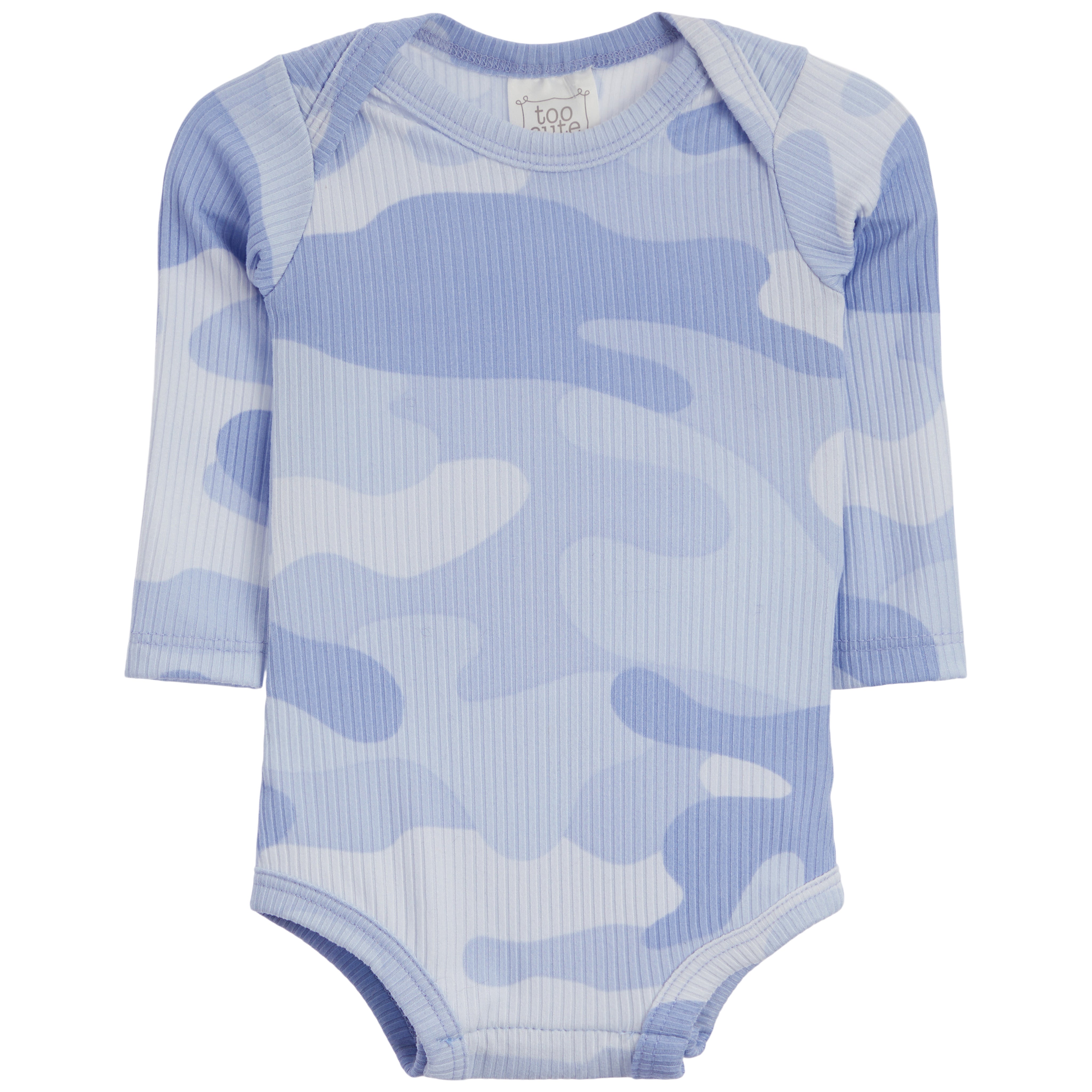 2pc Blue Camo Onesie Set - Denny's