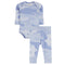 2pc Blue Camo Onesie Set - Denny's