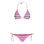 Sun Stripe Triangle &  Tie SIde Bottom - Denny's