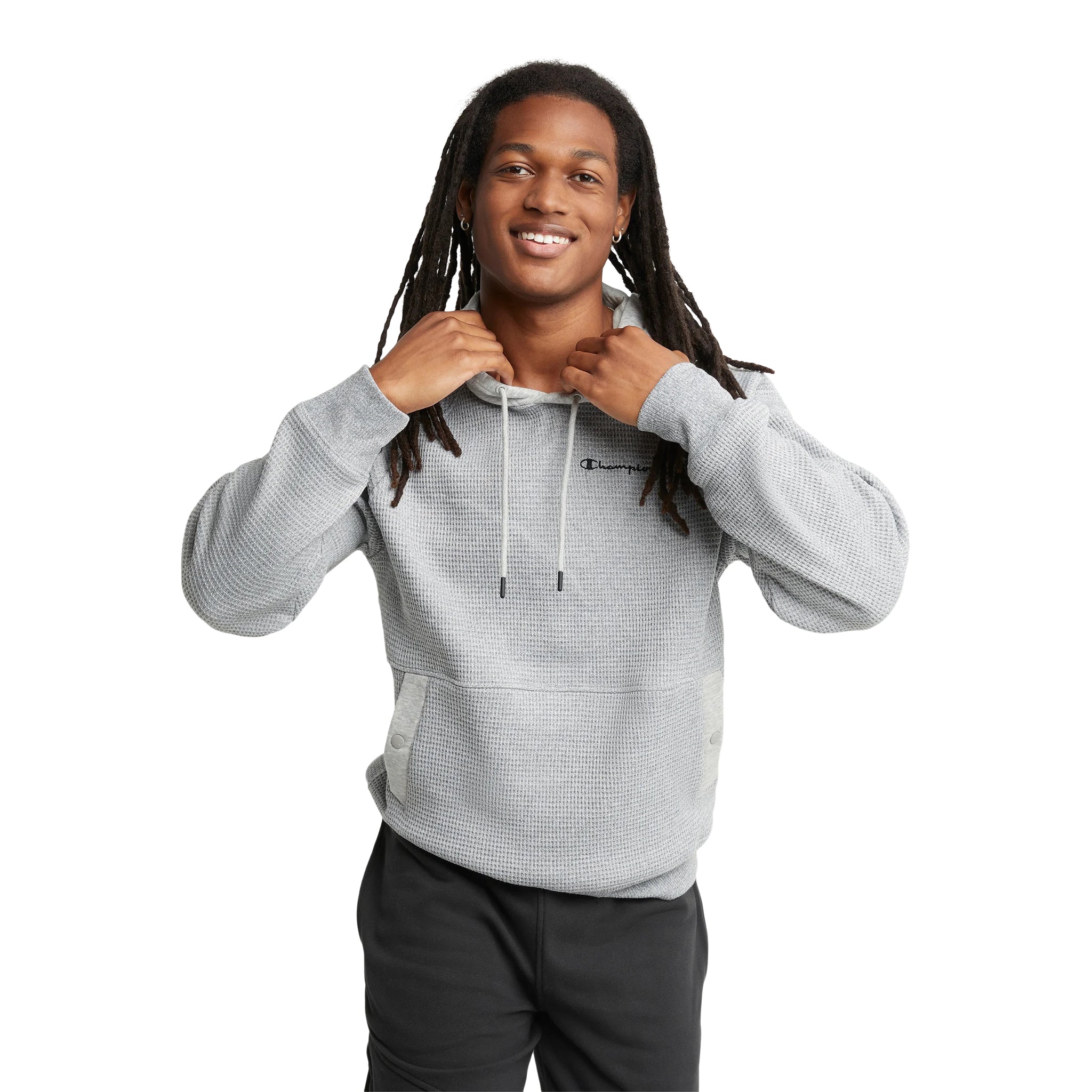 Brushed Waffle Hoodie - Denny's
