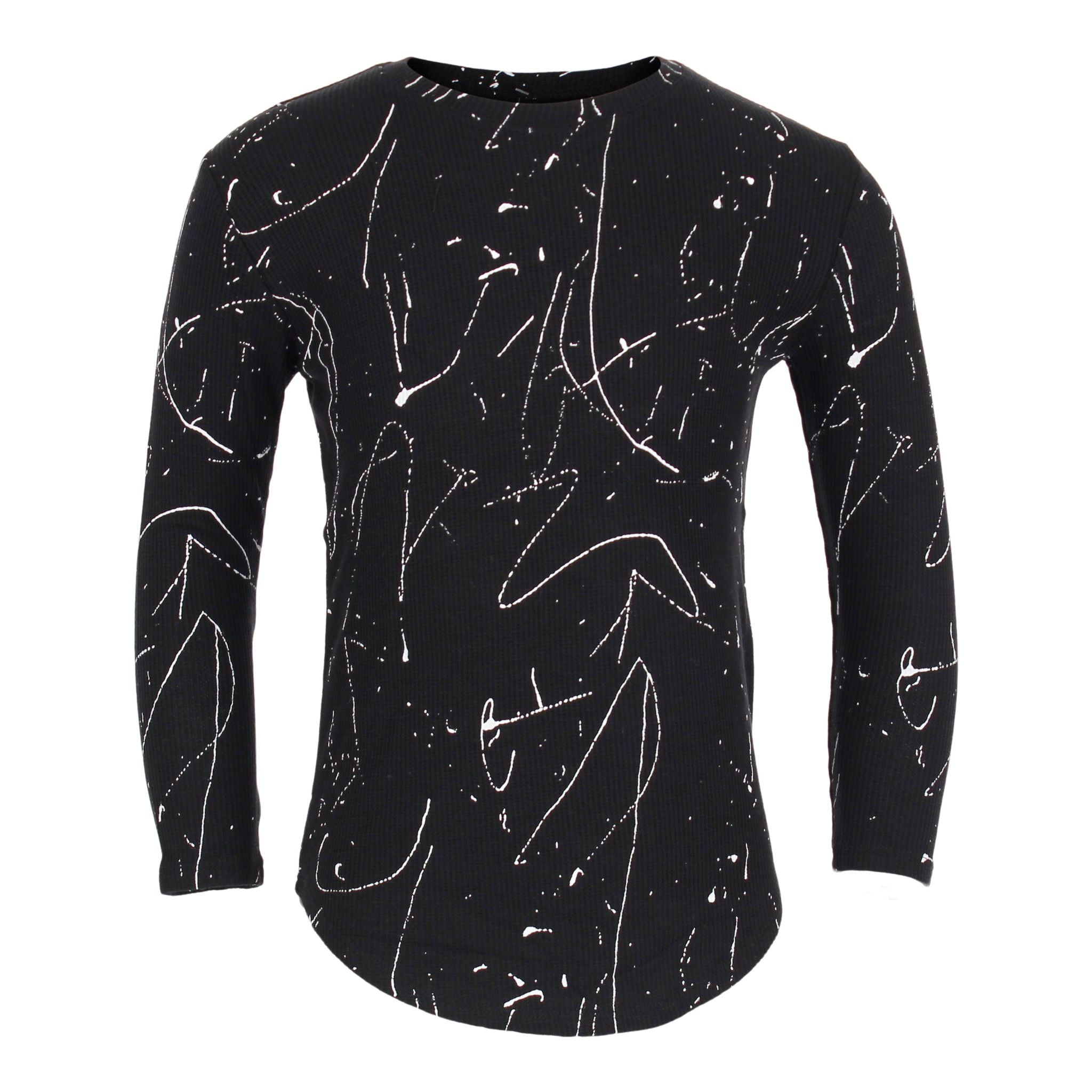 Black Thermal with White Splatter - Denny's