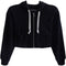 Saari Thermal Crop Zip Hoodie - Denny's