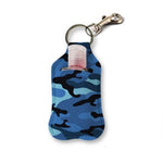 Blue Camo Clip on Hand Sanitizer - Denny's