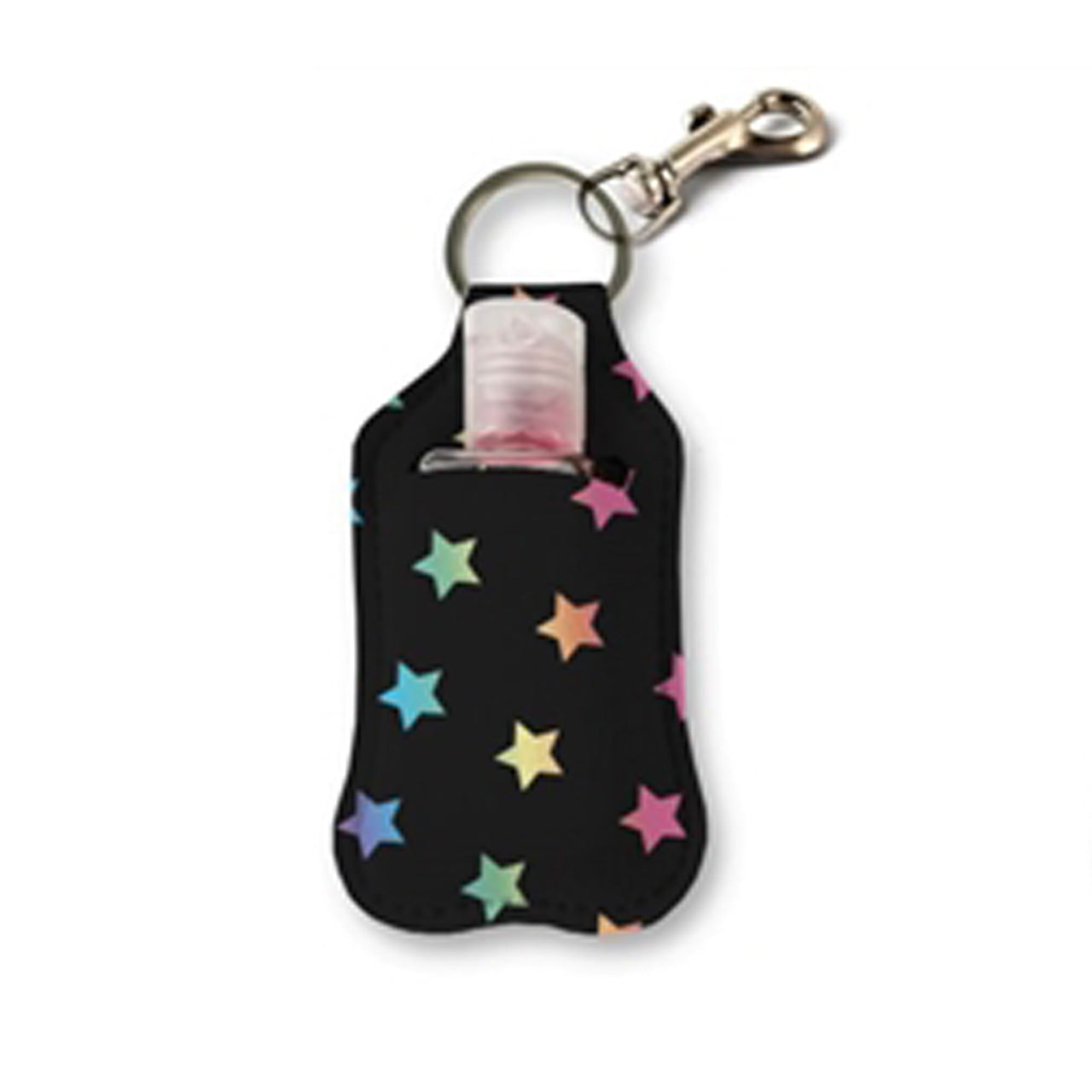 Black Multi Star Clip on Hand Sanitizer Holder - Denny's