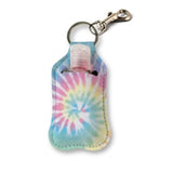 Rainbow Tie Dye Clip on Hand Sanitizer - Denny's