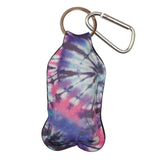Pink & Black Tie Dye Hand Sanitizer Holder - Denny's