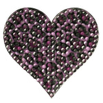 Pink Leopard Heart - Denny's