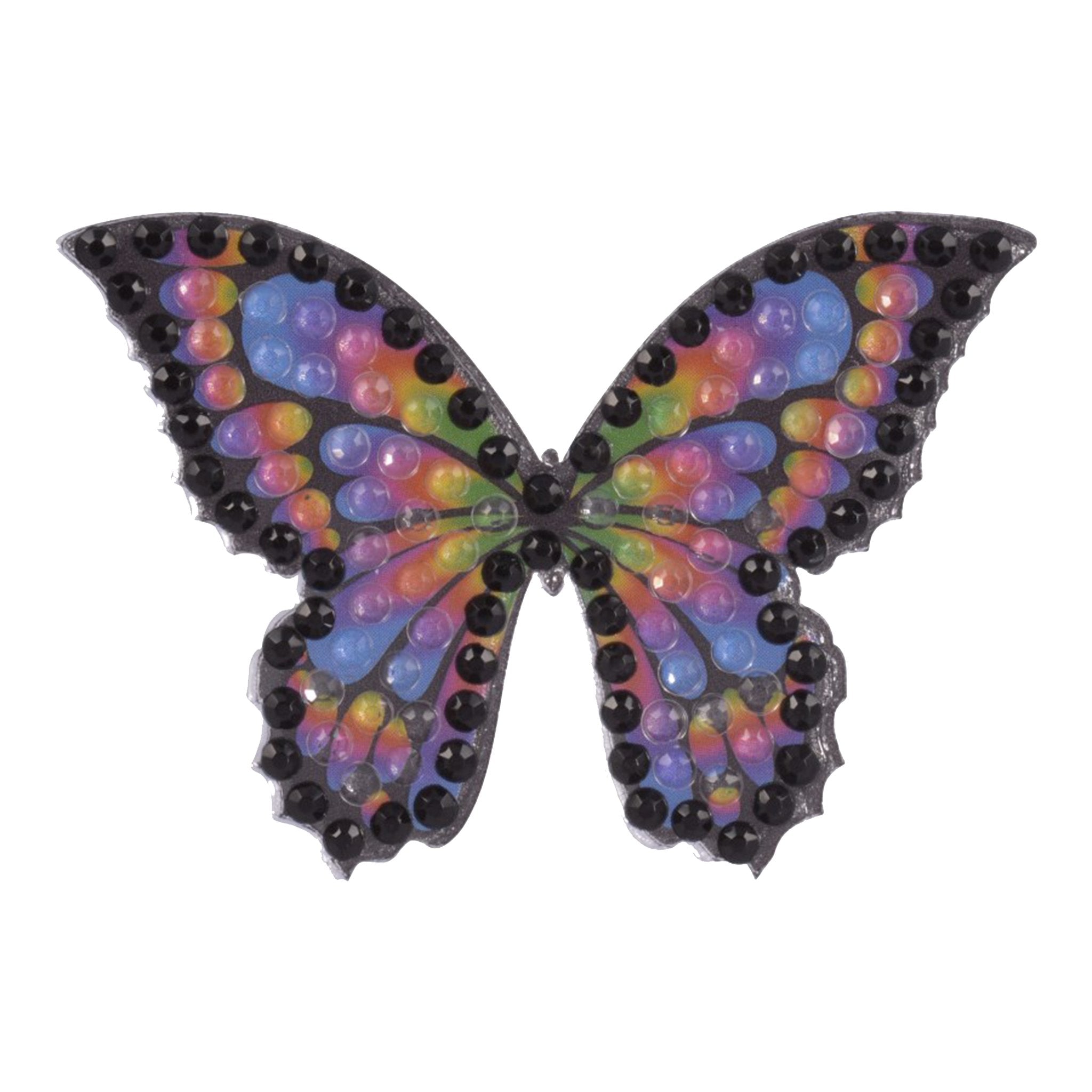 Rainbow Butterfly Sticker - Denny's