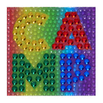 Rainbow Camp 2in Sticker - Denny's