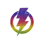 Lightning Bolt Sticker - Denny's