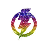 Lightning Bolt Sticker - Denny's